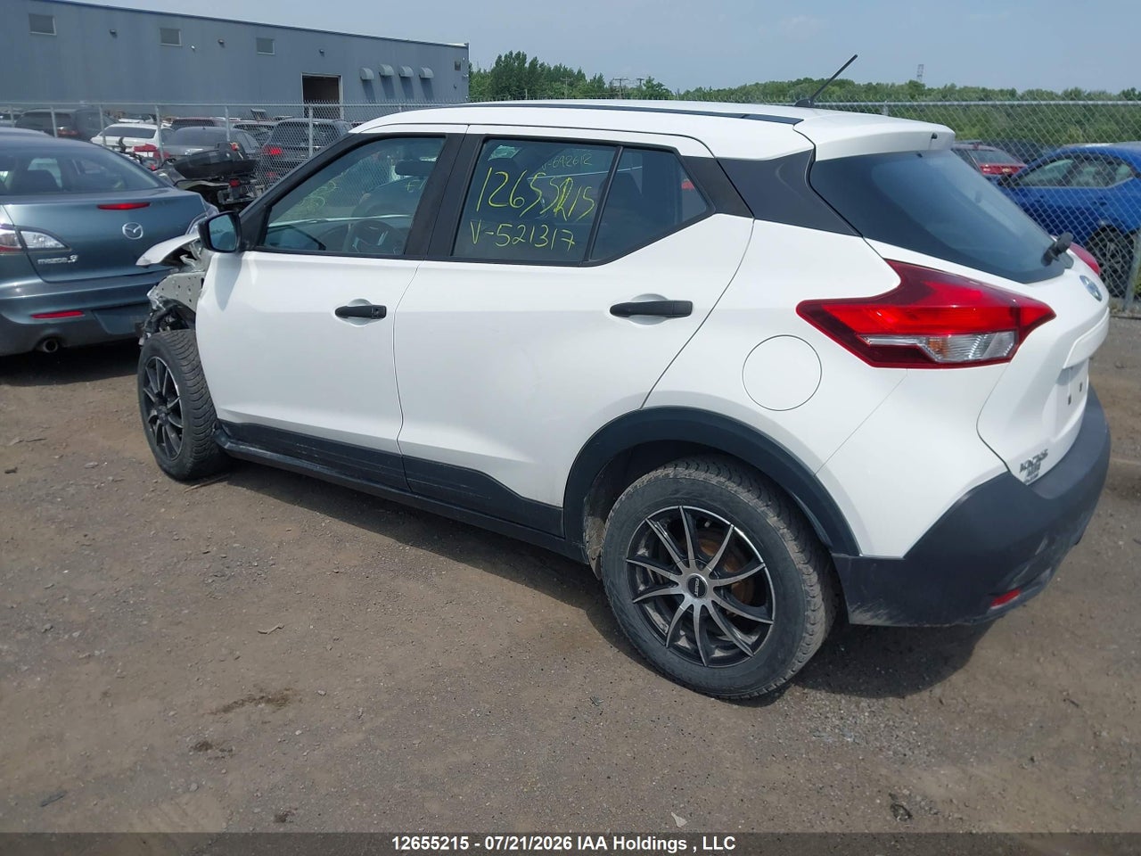 3N1CP5CU8JL521317 · 2018 NISSAN KICKS S/SR/SV · 3/22