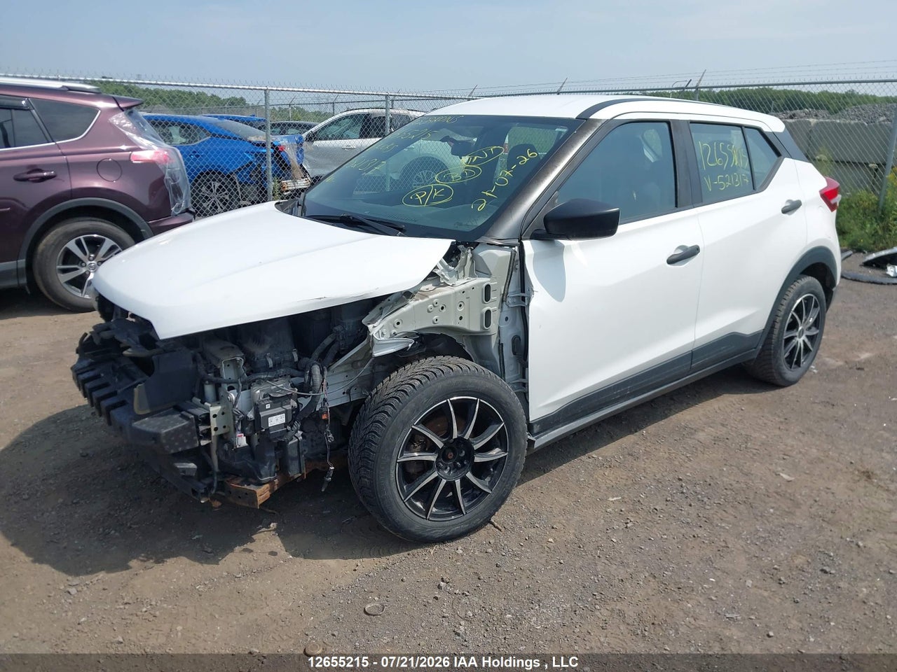 3N1CP5CU8JL521317 · 2018 NISSAN KICKS S/SR/SV · 2/22