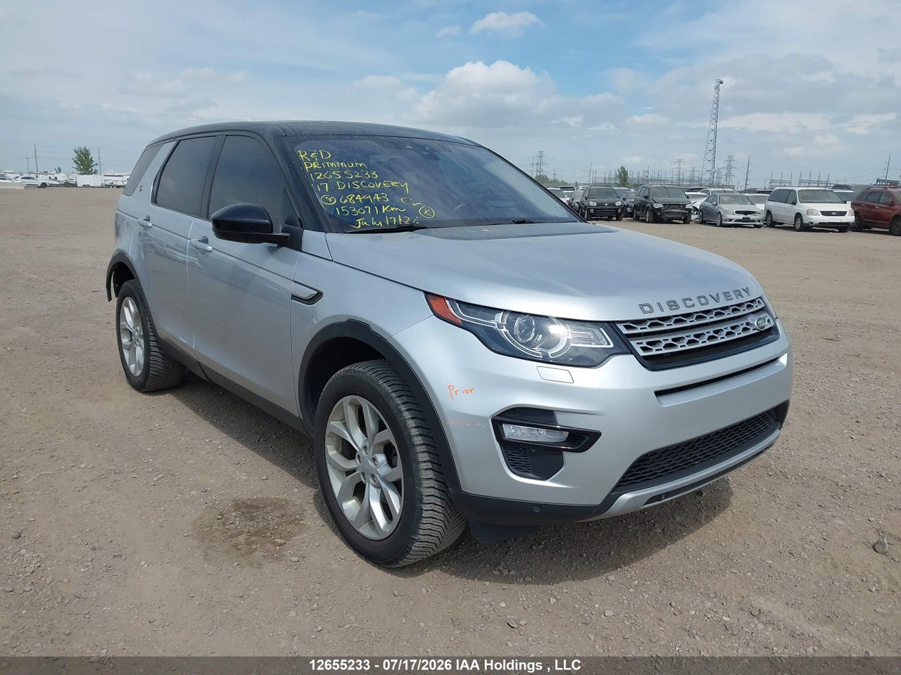 SALCR2BGXHH684943 · 2017 LAND ROVER DISCOVERY SPORT HSE