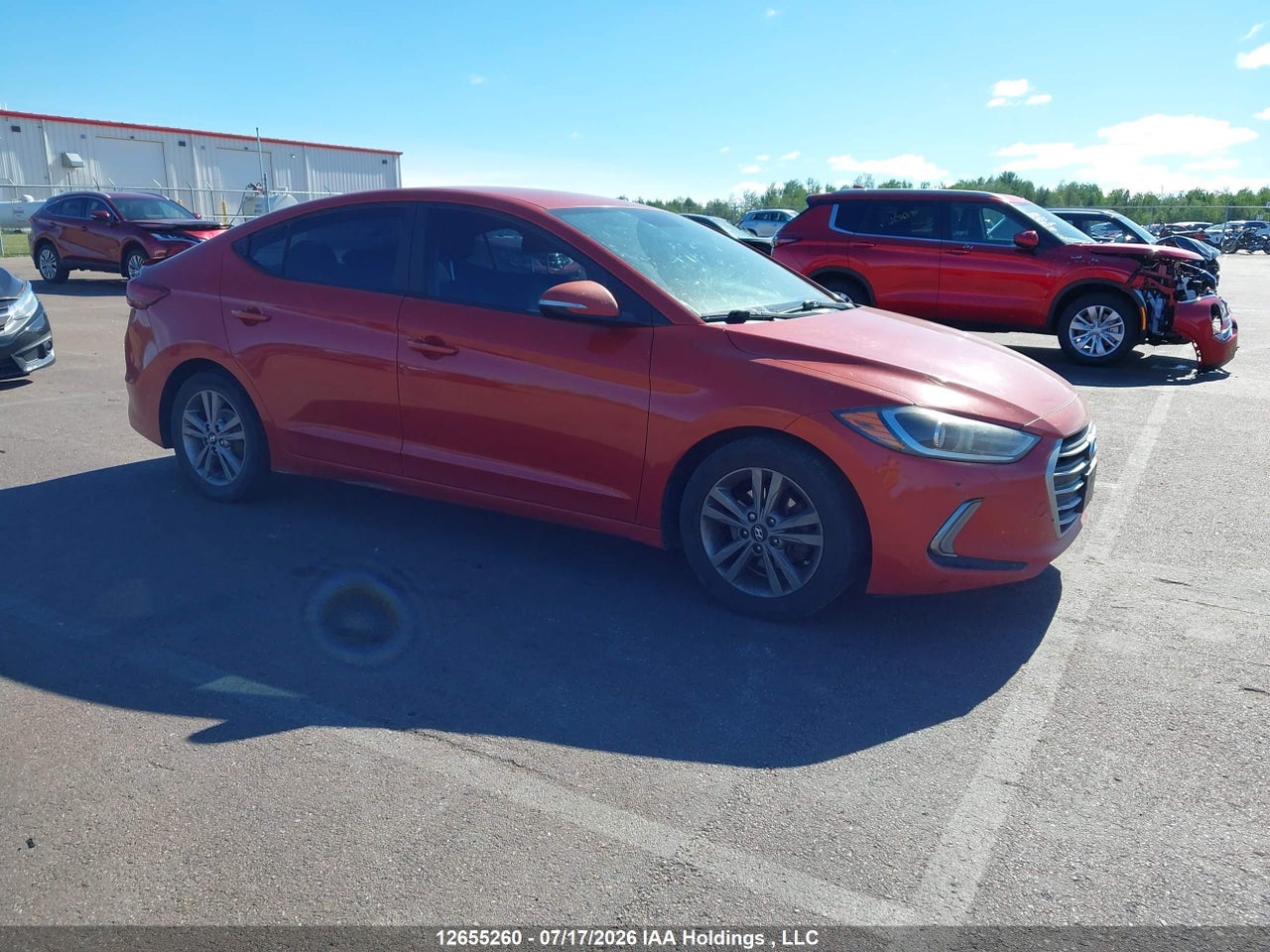 KMHD84LF4HU114231 · 2017 HYUNDAI ELANTRA GL