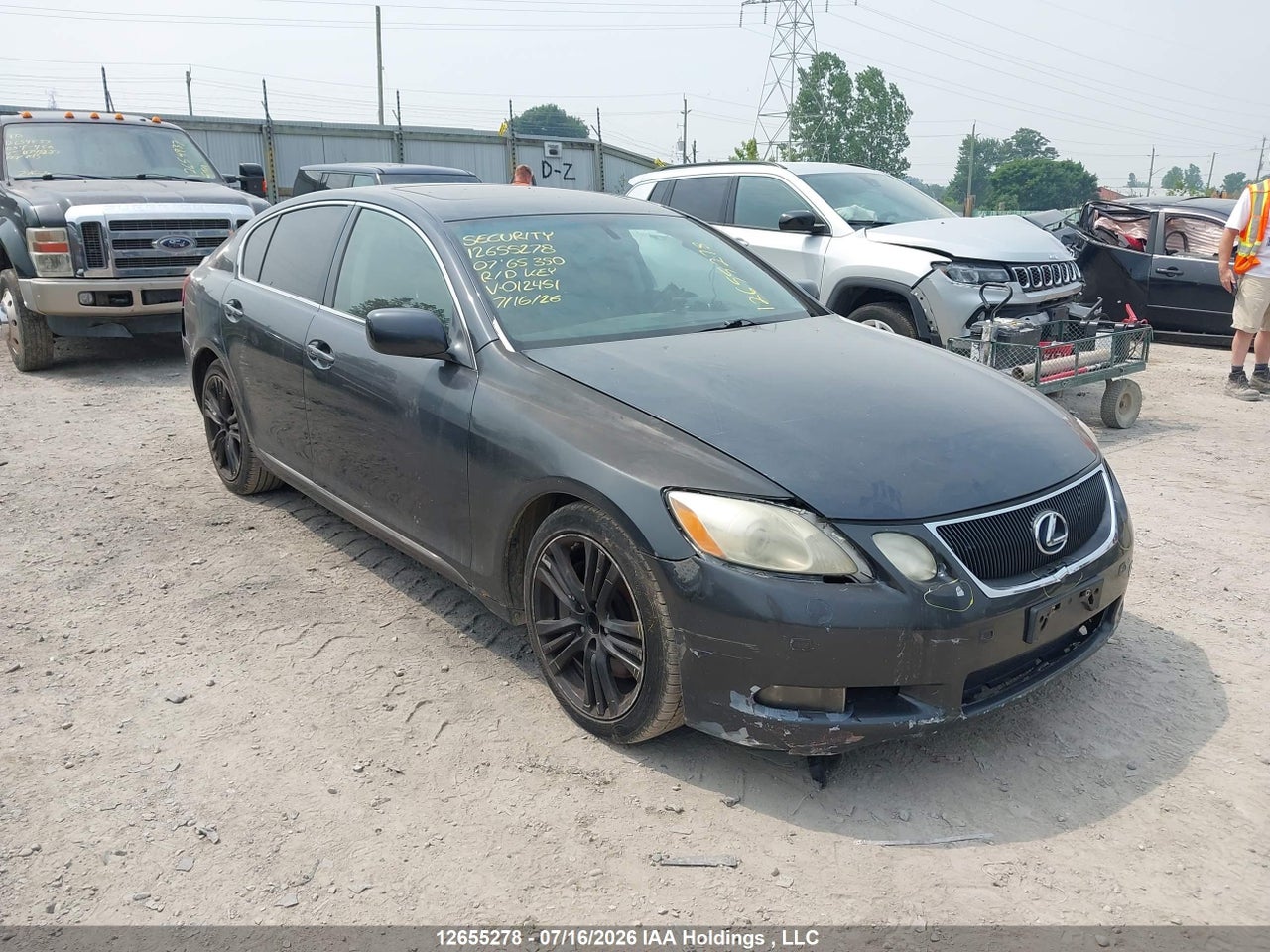 JTHCE96S870012451 · 2007 LEXUS GS 350