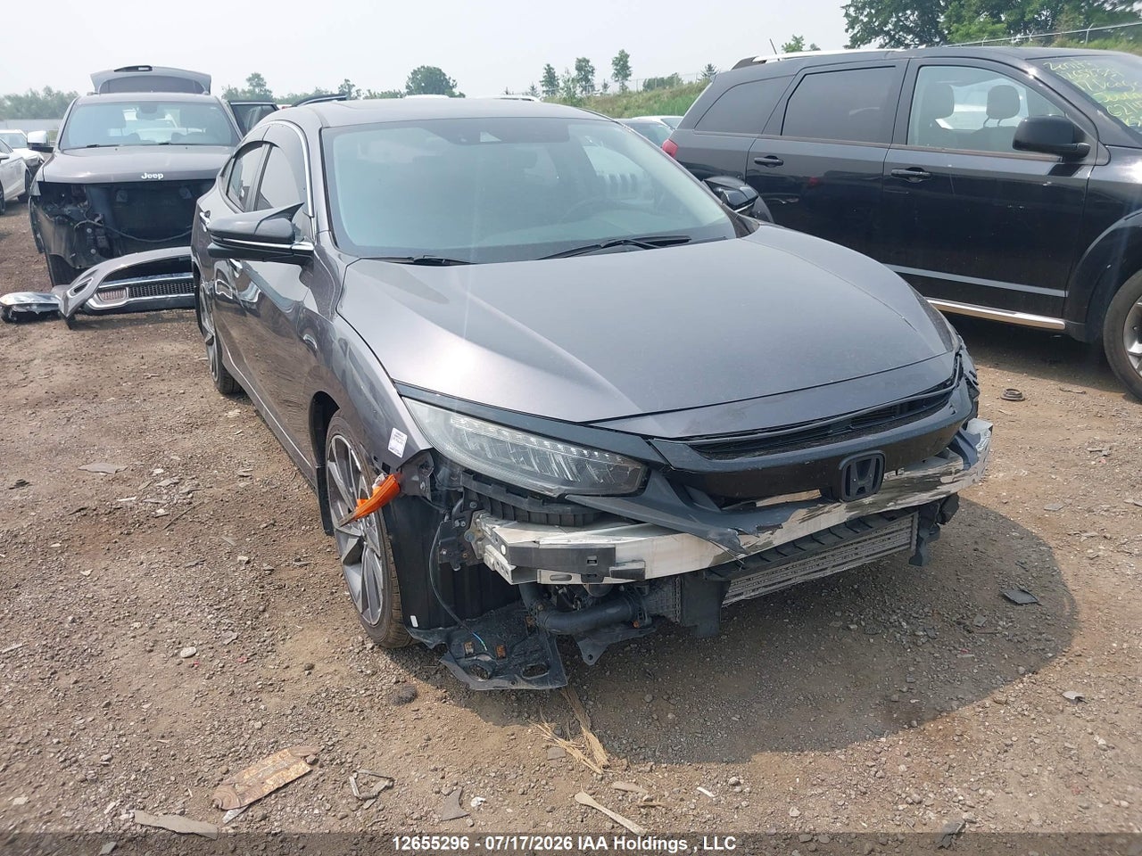 2HGFC1F97KH101114 · 2019 HONDA Civic touring
