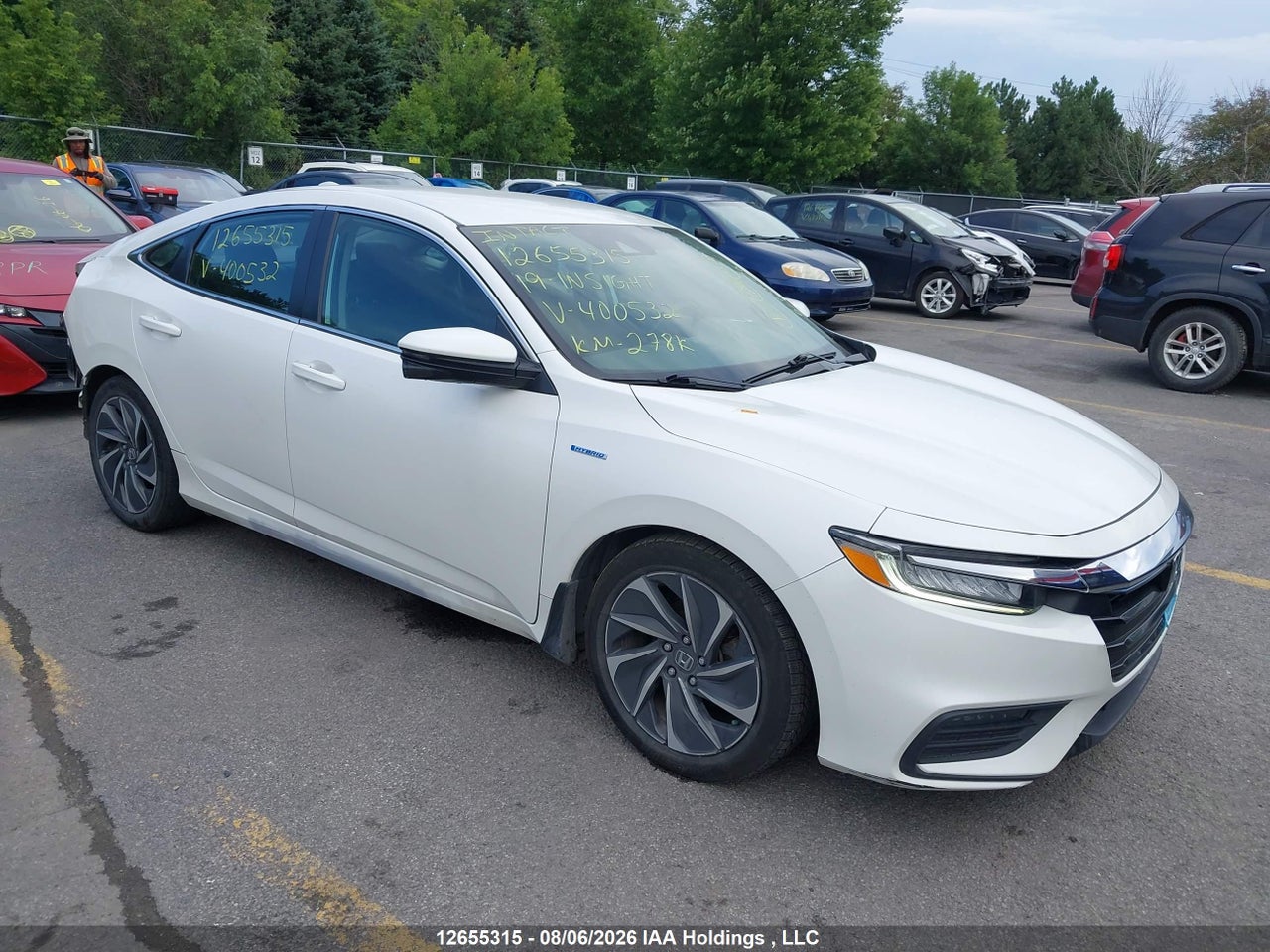 19XZE4F58KE400532 · 2019 HONDA INSIGHT
