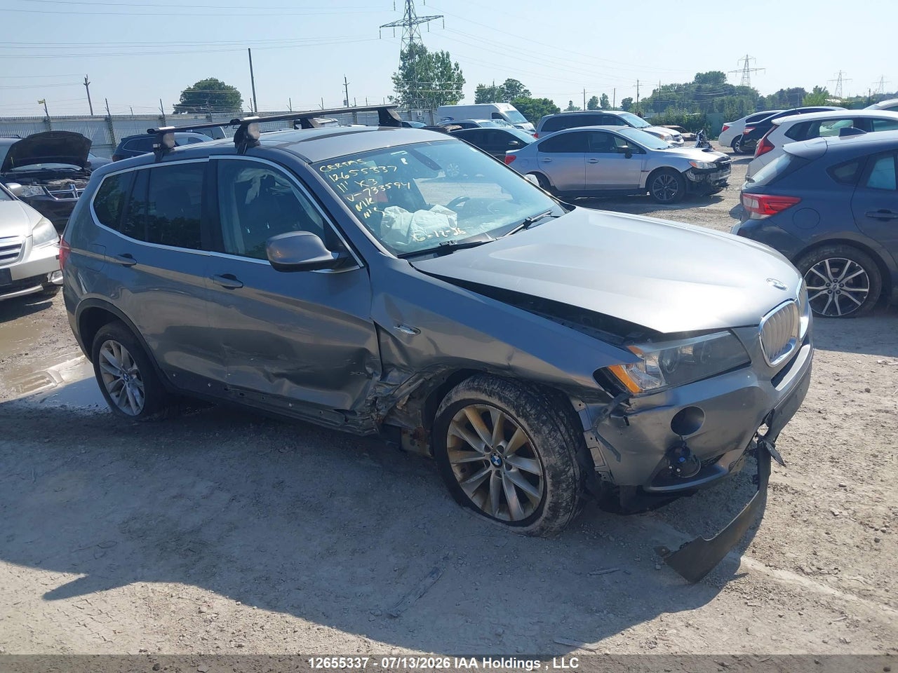 5UXWX7C56BL733594 · 2011 BMW X3 XDRIVE35i