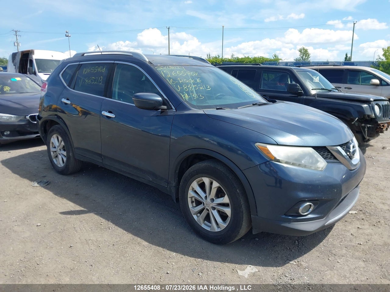 5N1AT2MVXGC885213 · 2016 NISSAN ROGUE S/SL PREMIUM/SV