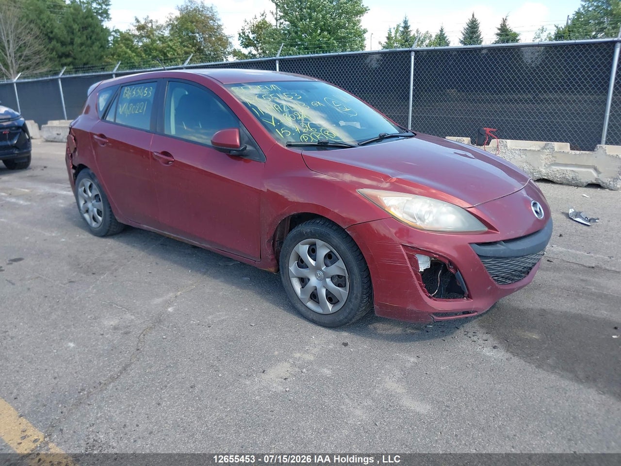 JM1BL1KF7B1480221 · 2011 MAZDA MAZDA3 GX