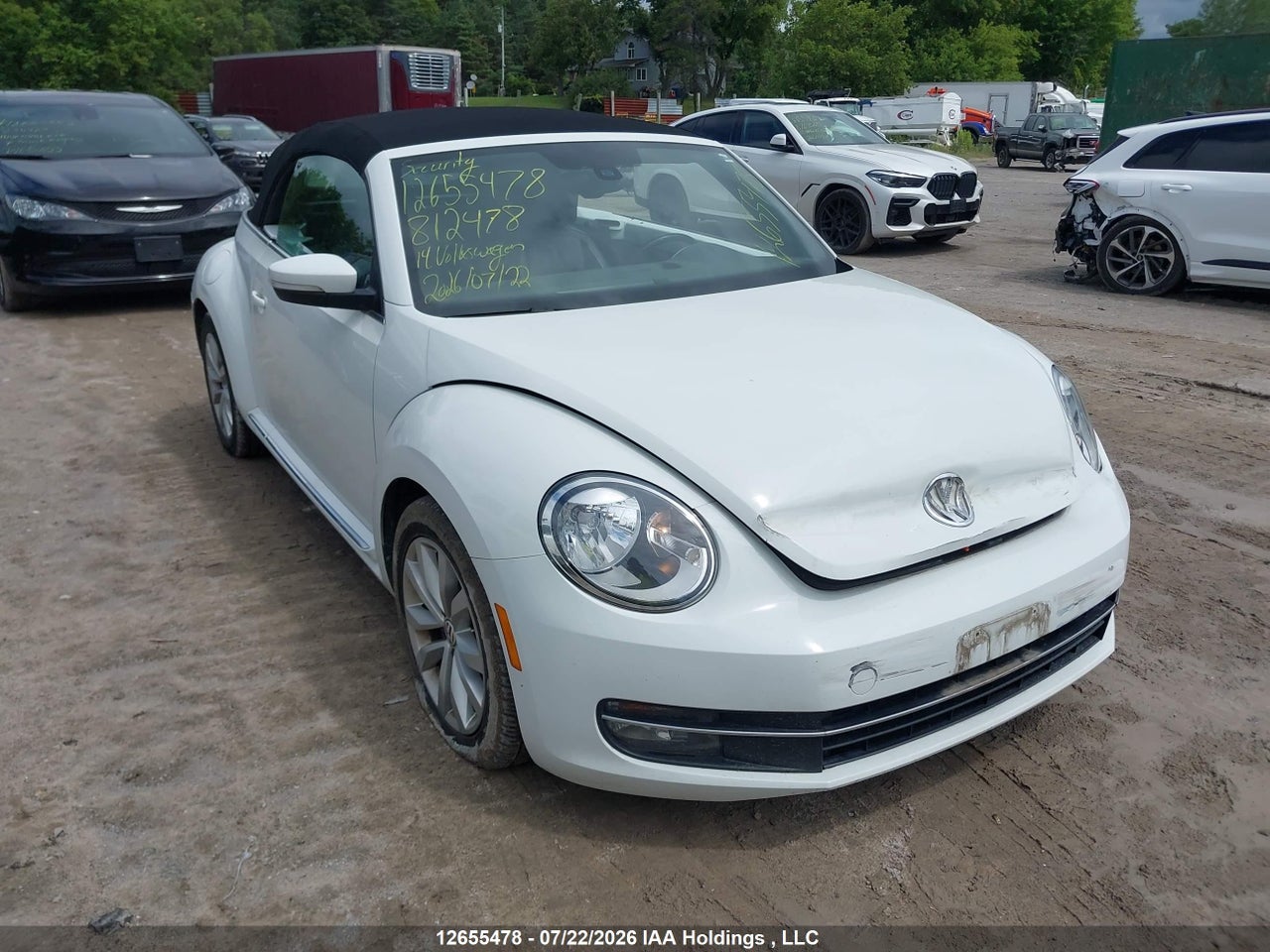 3VW507AT1EM812478 · 2014 VOLKSWAGEN THE BEETLE 1.8 TSI COMFORTLINE/1.8 TSI HIGHLINE