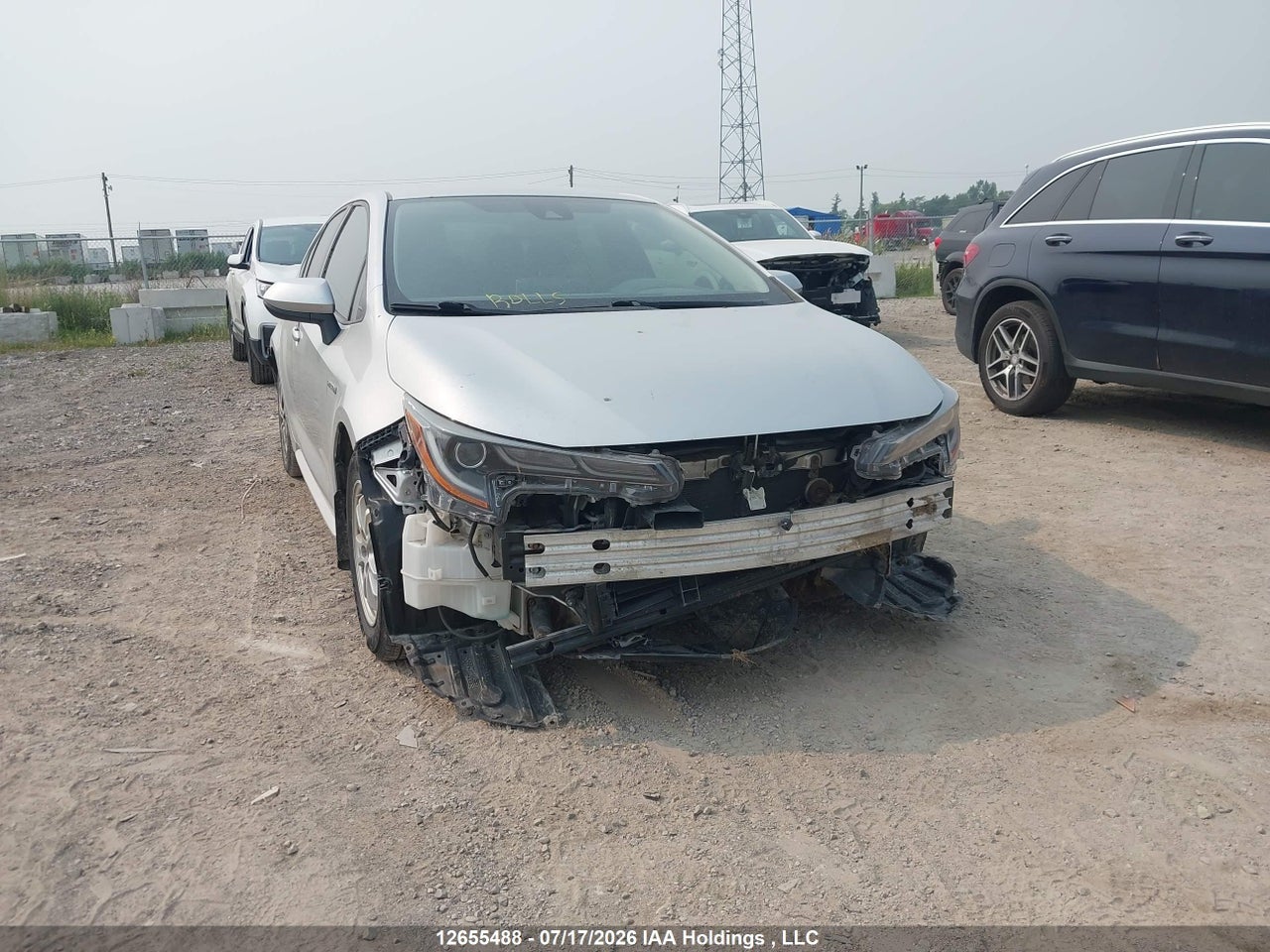 JTDBBRBE7LJ017473 · 2020 TOYOTA COROLLA HYBRID