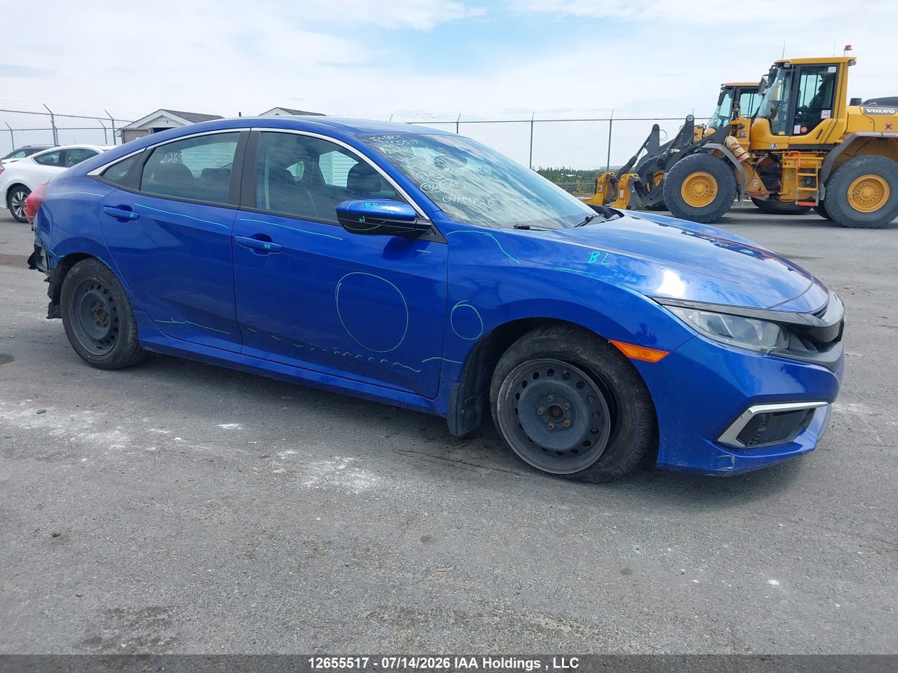 2HGFC2F57LH027066 · 2020 HONDA CIVIC LX