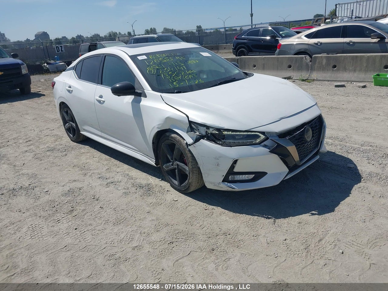 3N1AB8DV0MY234141 · 2021 NISSAN SENTRA SR