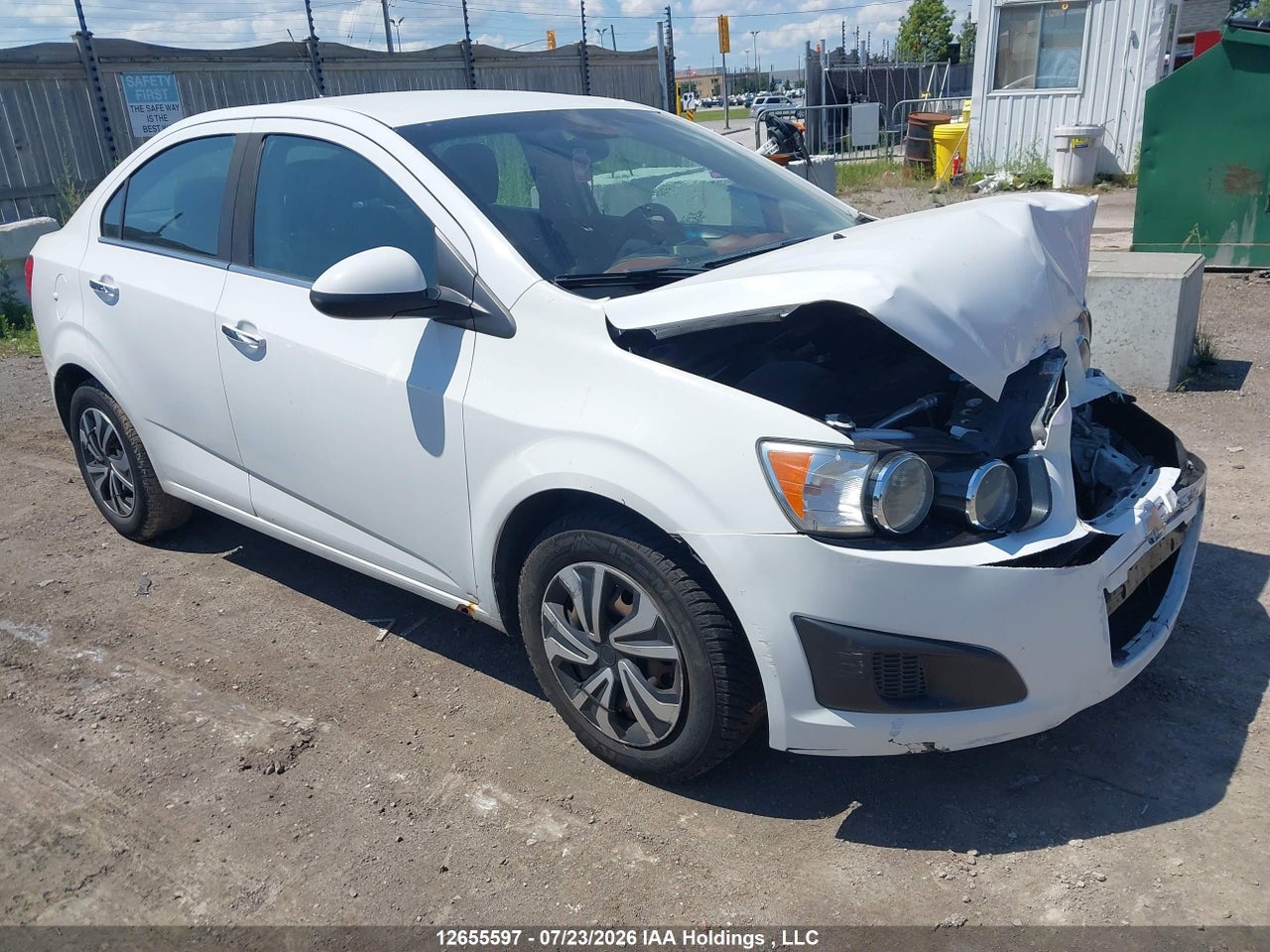 1G1JC5SH3D4212247 · 2013 CHEVROLET SONIC LT AUTO