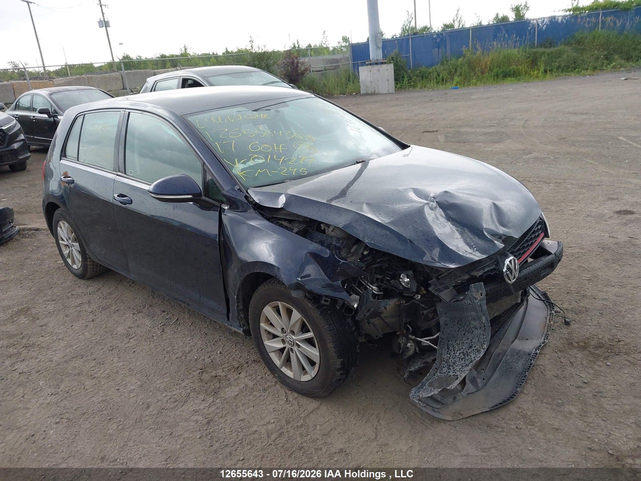3VW217AU4HM014277 · 2017 VOLKSWAGEN GOLF 1.8 TSI COMFORTLINE/1.8 TSI HIGHLINE/1.8 TSI TRENDLINE