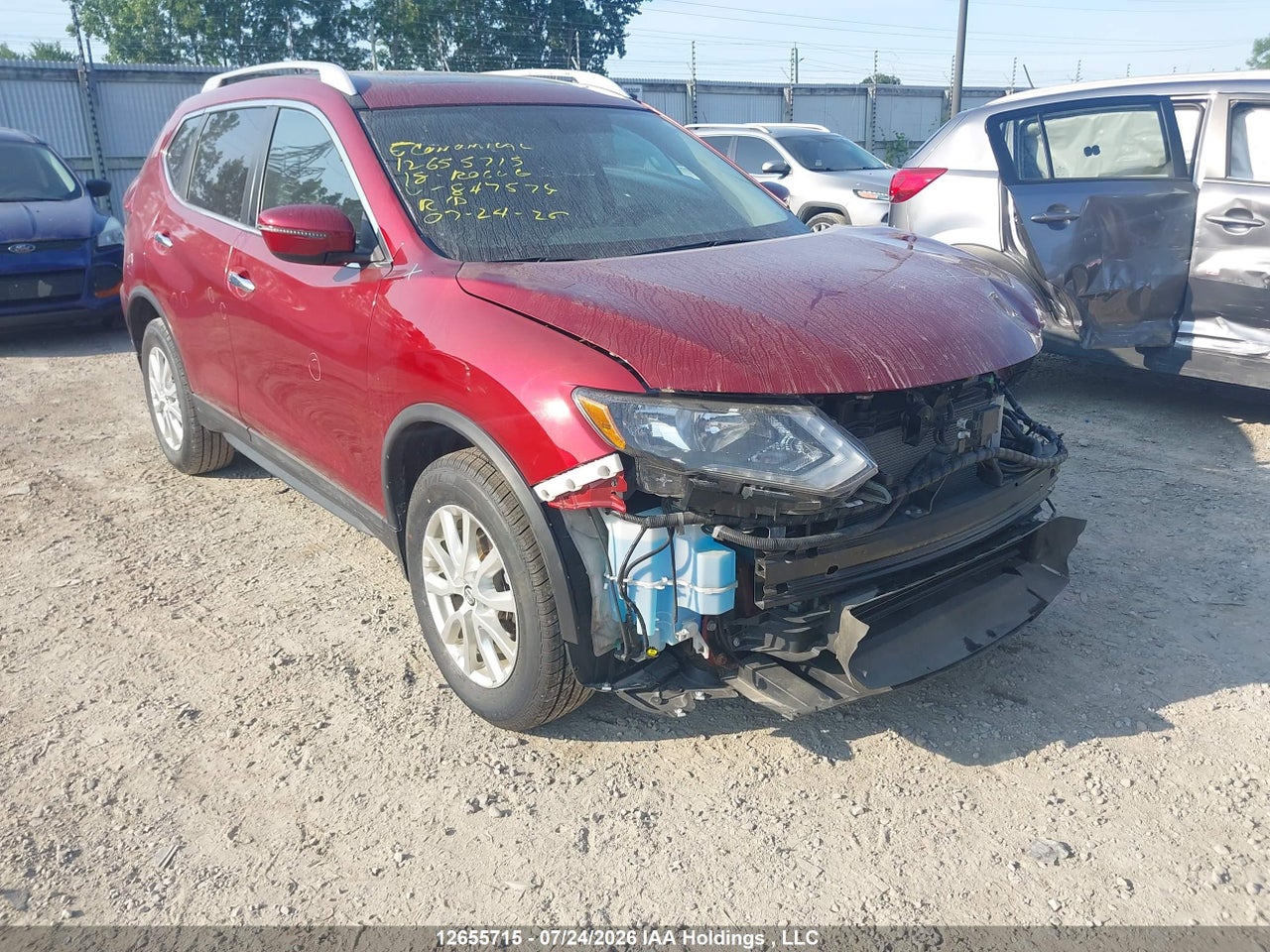 5N1AT2MV7JC847574 · 2018 NISSAN ROGUE MIDNIGHT EDITION/S/SL/SL W/PROPILOT ASSIST/SV
