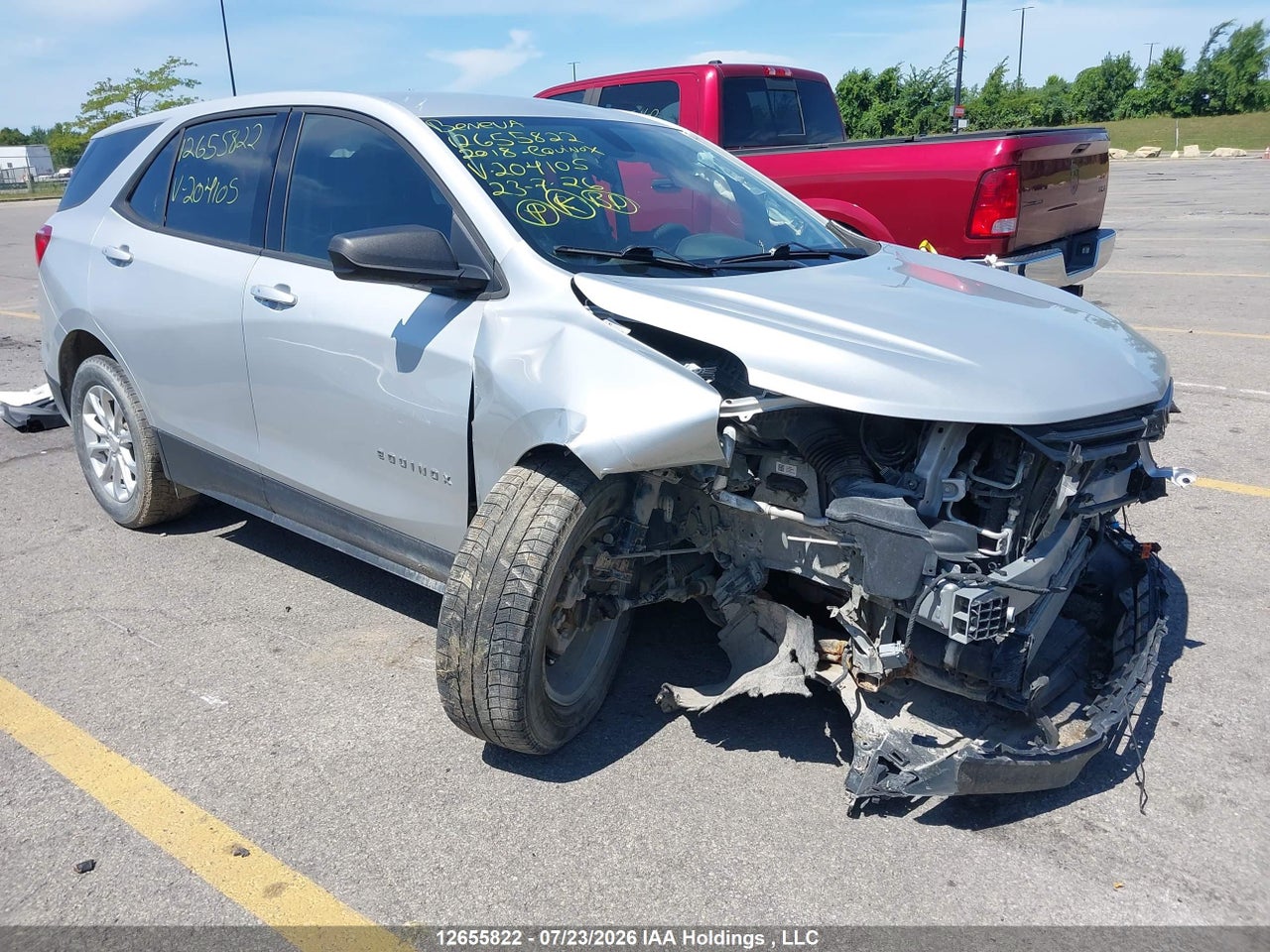 2GNAXHEV9J6204105 · 2018 CHEVROLET EQUINOX LS