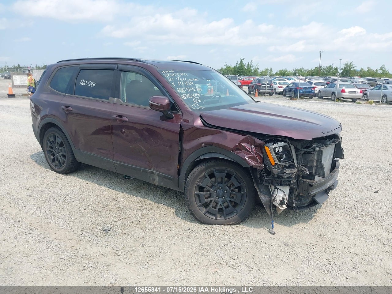 5XYP5DHC4MG111334 · 2021 KIA TELLURIDE SX
