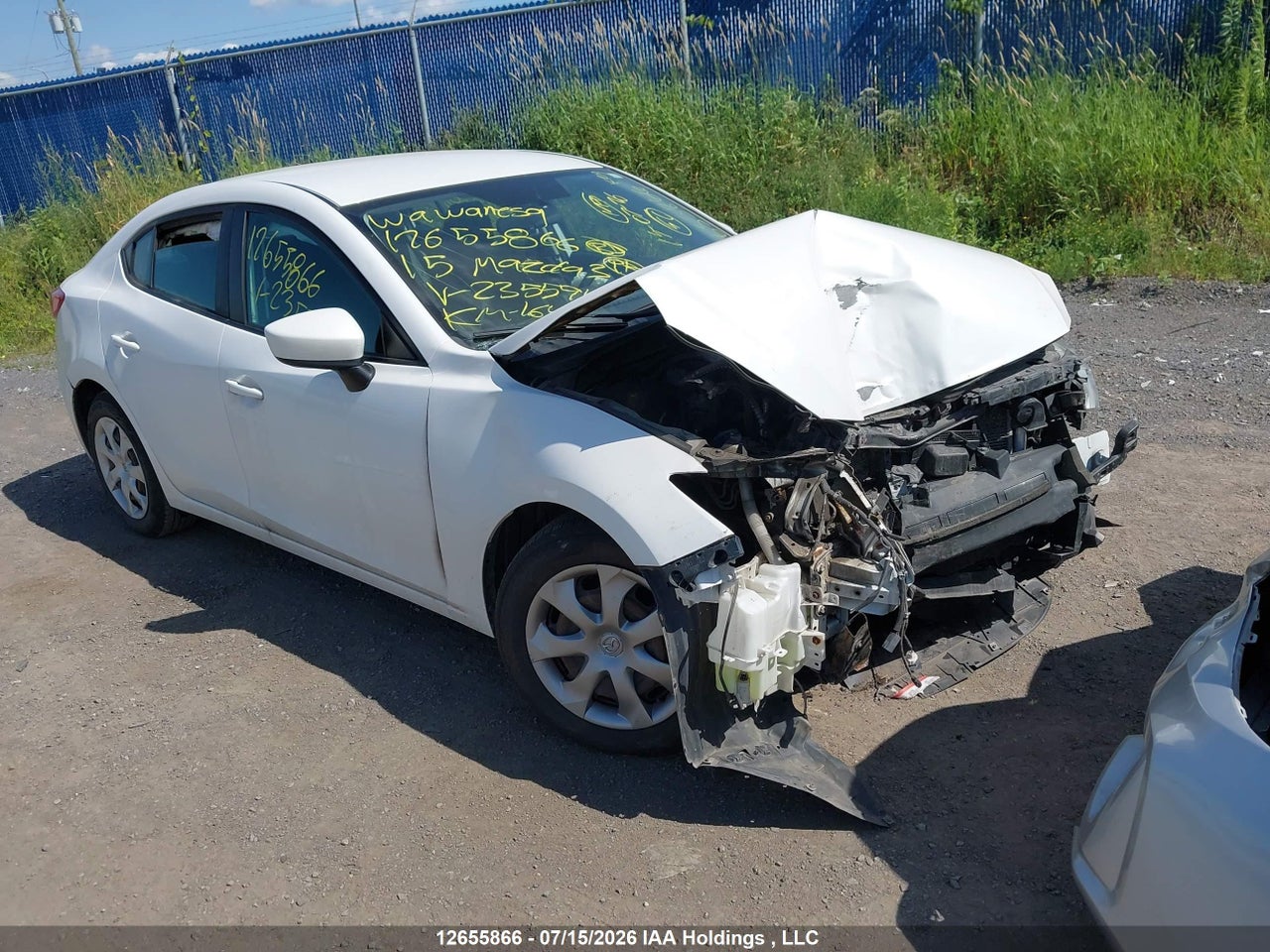 3MZBM1U79FM235591 · 2015 MAZDA MAZDA3 GX