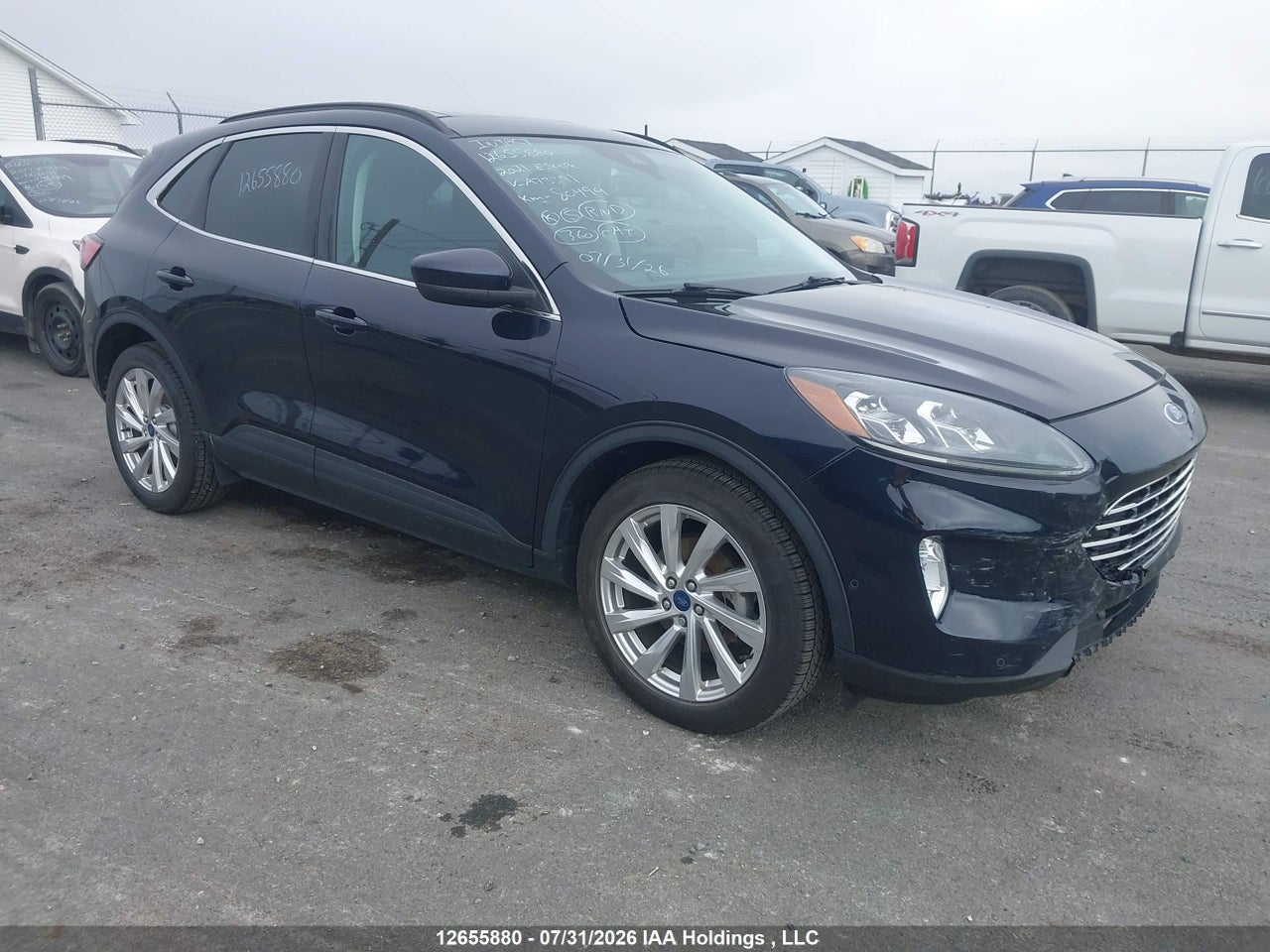 1FMCU9DZ7MUA73391 · 2021 FORD ESCAPE TITANIUM HYBRID