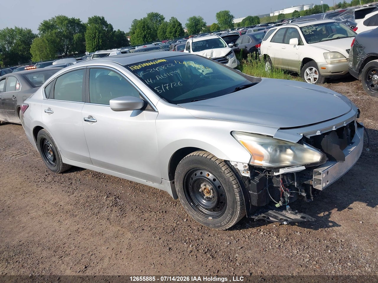 1N4AL3AP4EN245828 · 2014 NISSAN ALTIMA 2.5/2.5 S/2.5 SL/2.5 SV