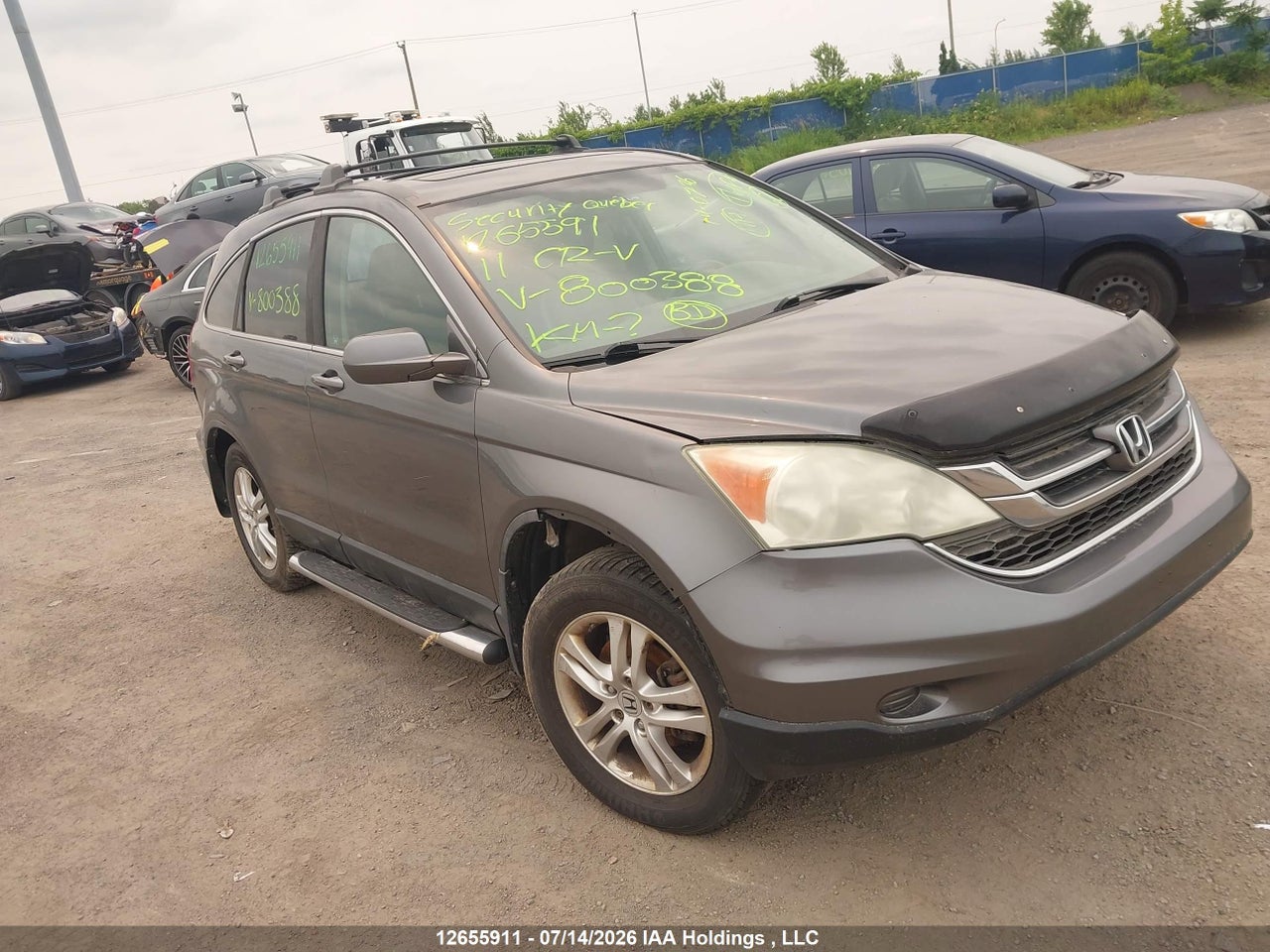 5J6RE4H70BL800388 · 2011 HONDA CR-V EX-L