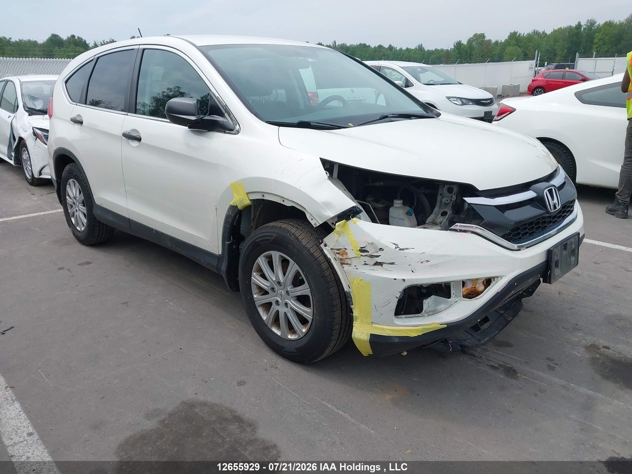 2HKRM3H38FH001789 · 2015 HONDA CR-V LX
