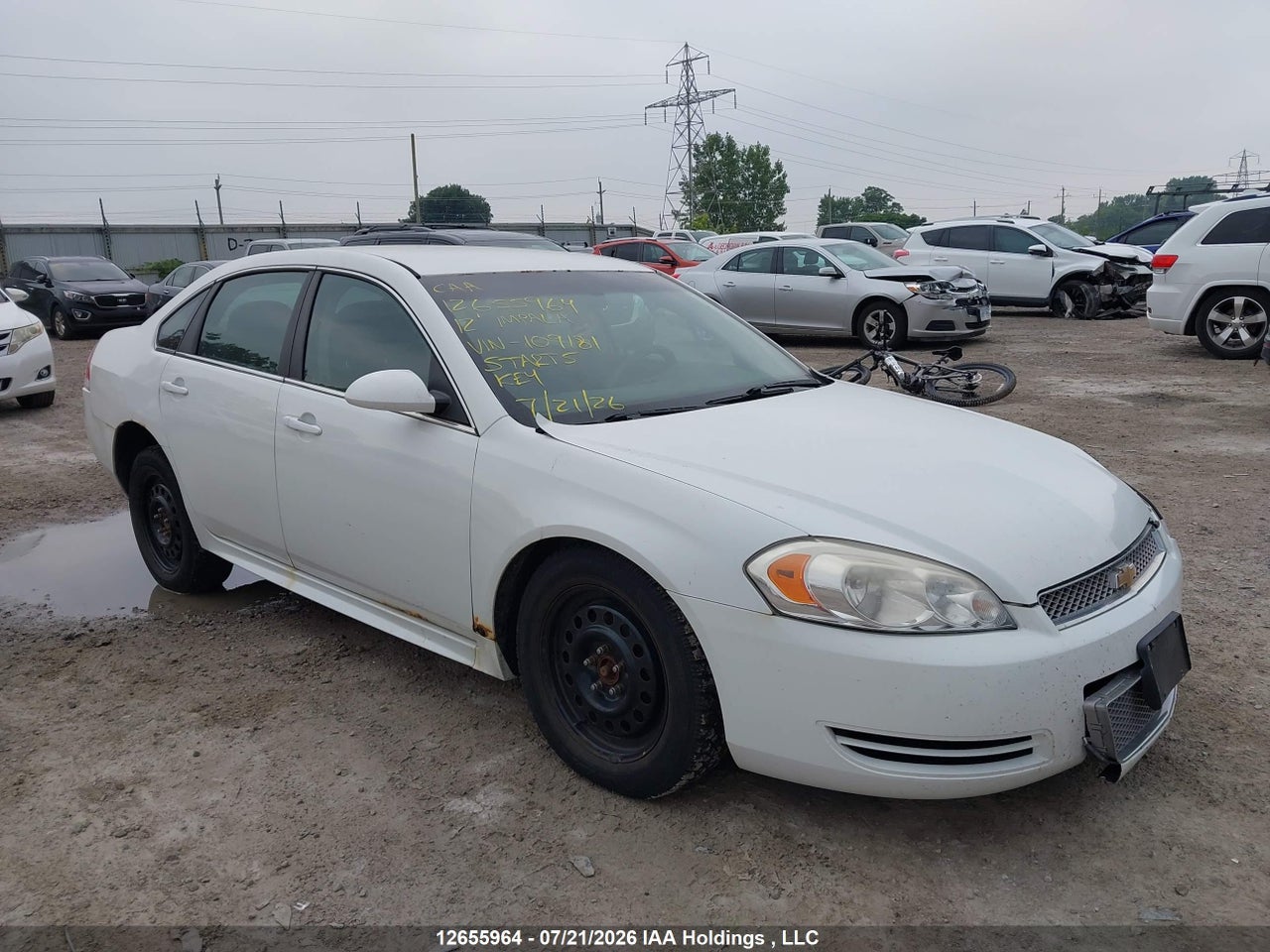 2G1WA5E32C1109181 · 2012 CHEVROLET IMPALA LS