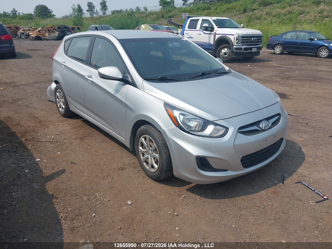KMHCT5AE7EU147598 · 2014 HYUNDAI ACCENT GL