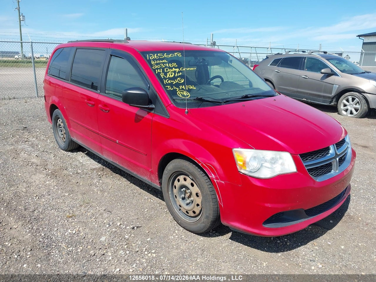 2C4RDGBG6ER203468 · 2014 DODGE GRAND CARAVAN SE/SXT