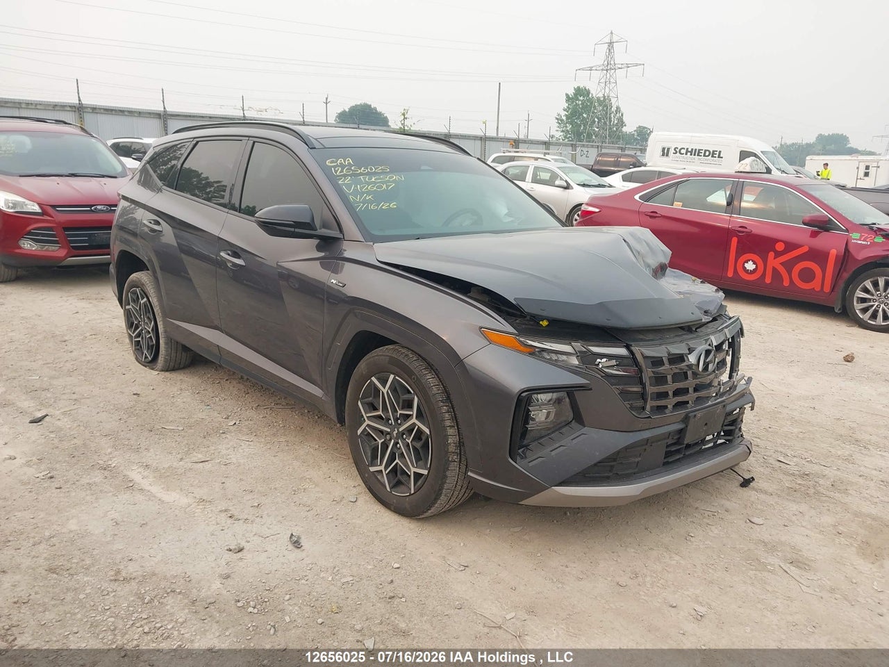 KM8JCCAE5NU126017 · 2022 HYUNDAI TUCSON SEL