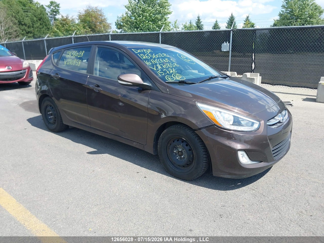 KMHCU5AE8GU270858 · 2016 HYUNDAI ACCENT SPORT