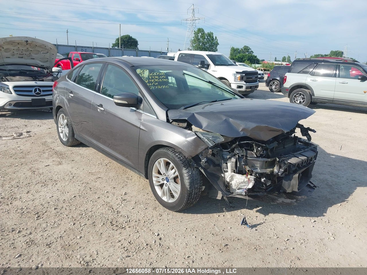1FAHP3H24CL406698 · 2012 FORD FOCUS SEL