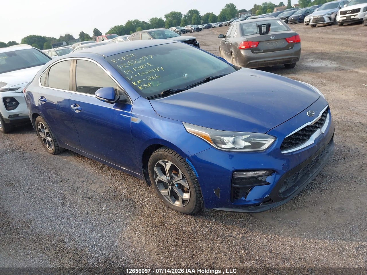 3KPF54AD5KE062444 · 2019 KIA FORTE EX