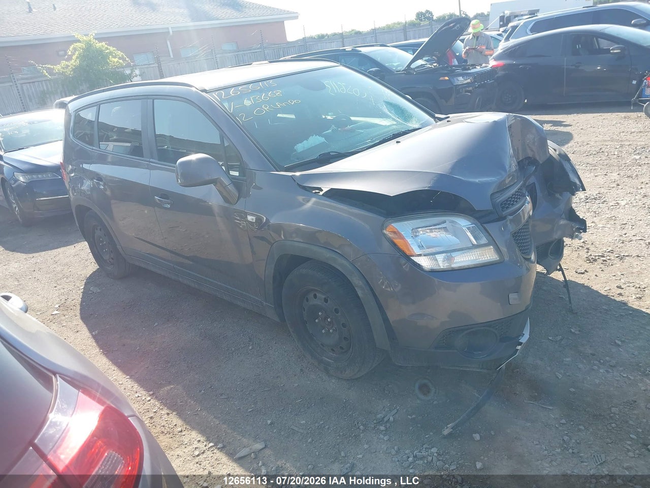 KL77P2EMXCK613668 · 2012 CHEVROLET ORLANDO 1LT/2LT