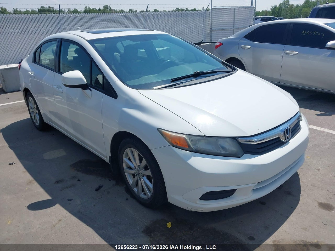 2HGFB2F99CH007147 · 2012 HONDA CIVIC EXL