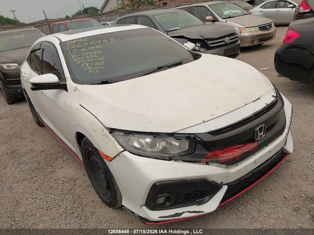 SHHFK7G42HU302164 · 2017 HONDA CIVIC SPORT