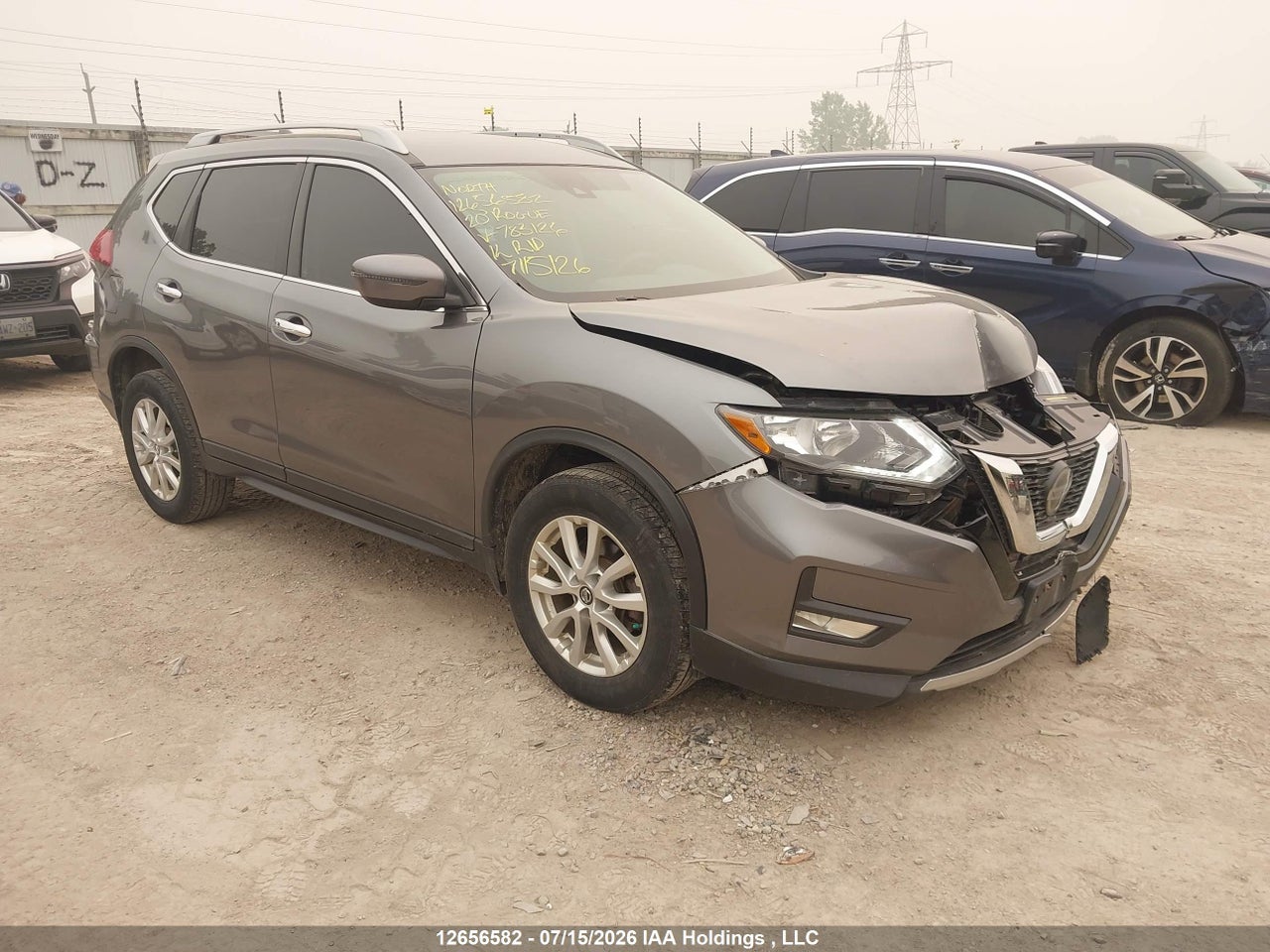 5N1AT2MV6LC783126 · 2020 NISSAN ROGUE S/SL/SV