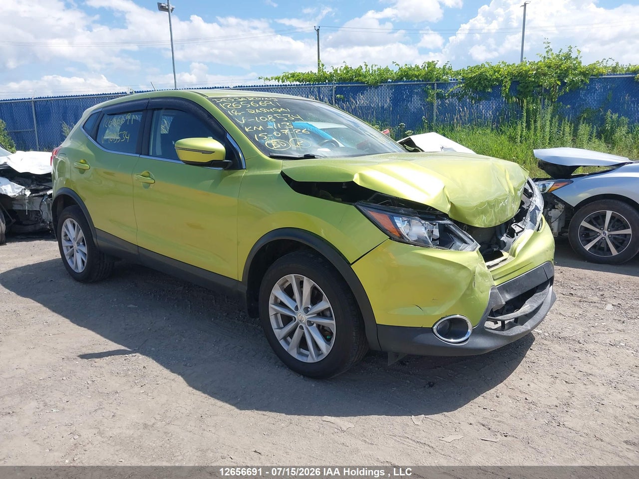 2018 NISSAN QASHQAI S/SV