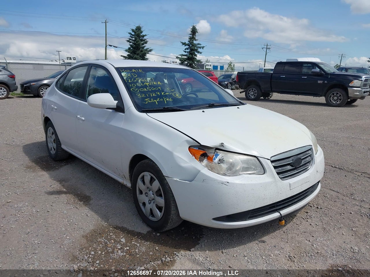 KMHDU4BD7AU025609 · 2010 HYUNDAI ELANTRA BLUE/GLS/SE