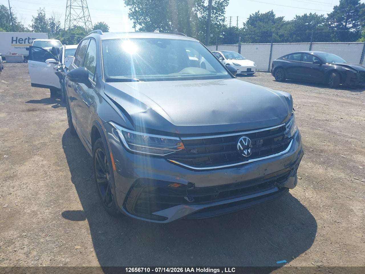 3VV8B7AX9RM150623 · 2024 VOLKSWAGEN TIGUAN SE R-LINE BLACK