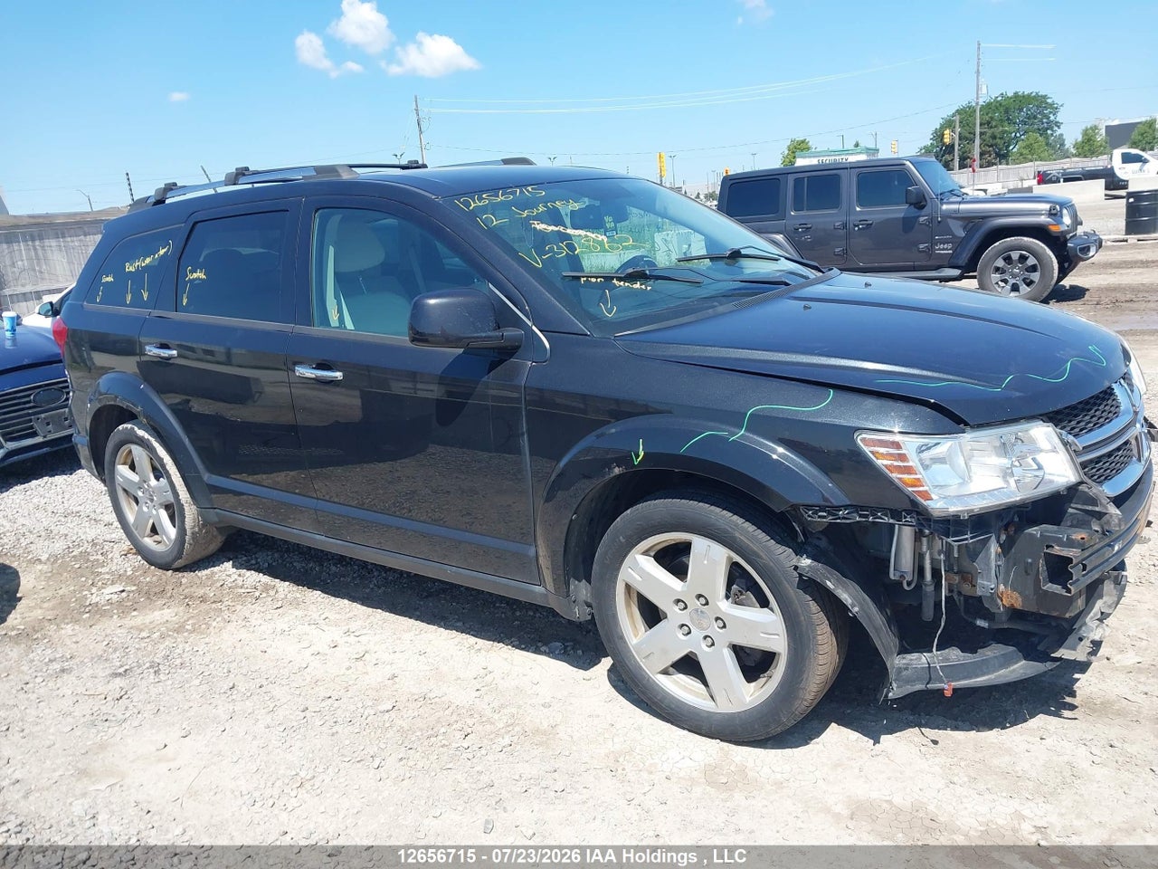 3C4PDDFG4CT312862 · 2012 DODGE JOURNEY R/T · 12/19