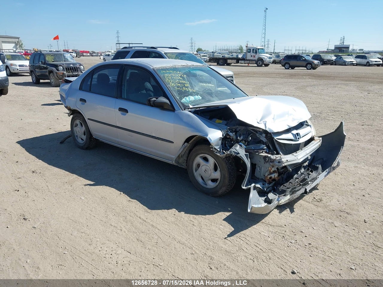 2HGES16395H007301 · 2005 HONDA CIVIC DX VP