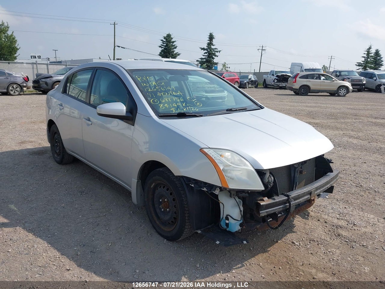 3N1AB6APXBL688756 · 2011 NISSAN SENTRA 2.0/2.0S/SR/2.0SL
