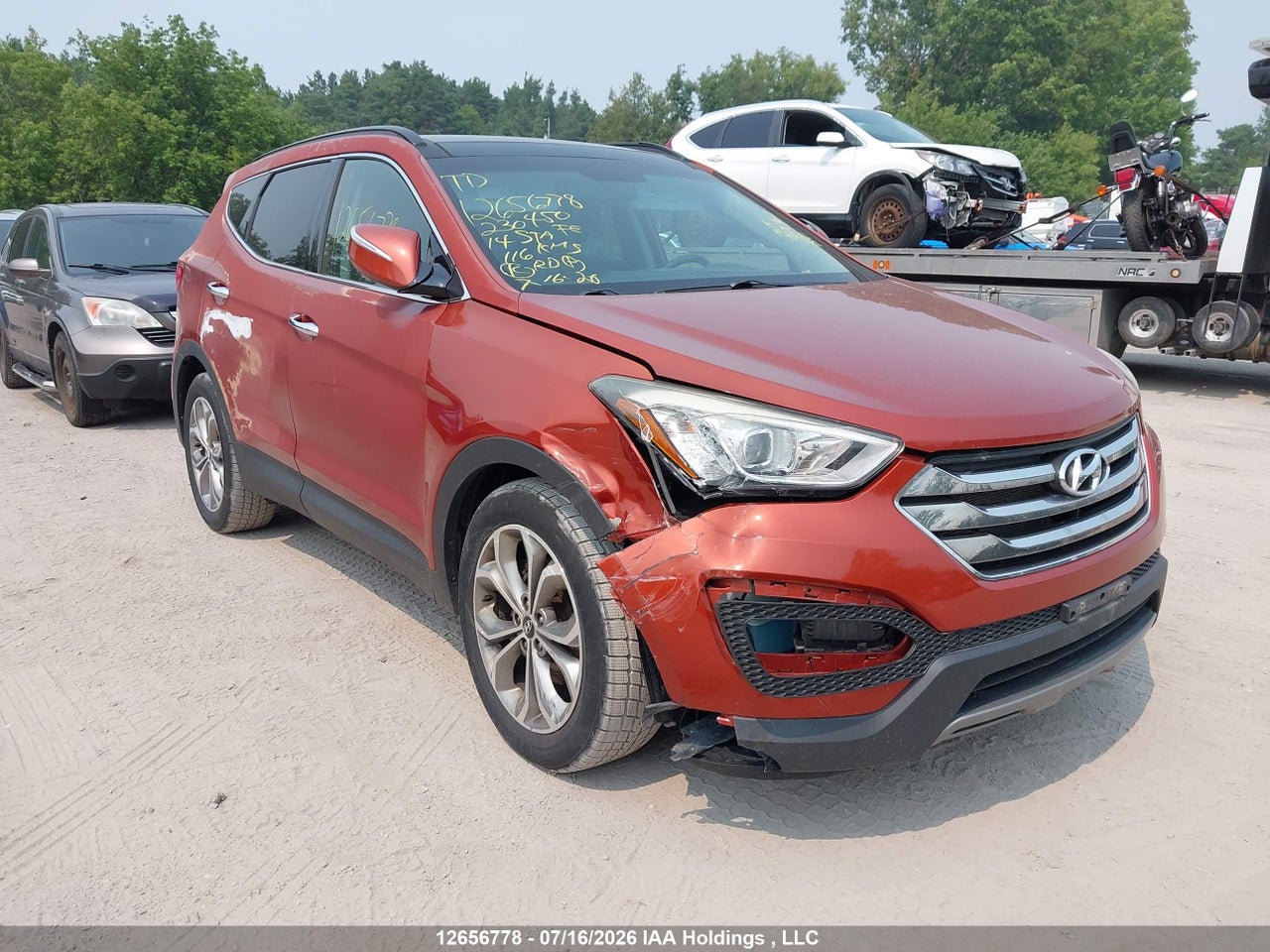 5XYZUDLA5EG230450 · 2014 HYUNDAI SANTA FE SPORT 2.0T SE
