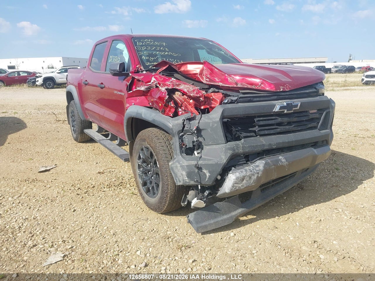 1GCPTEEK1S1233363 · 2025 CHEVROLET COLORADO TRAIL BOSS 4WD