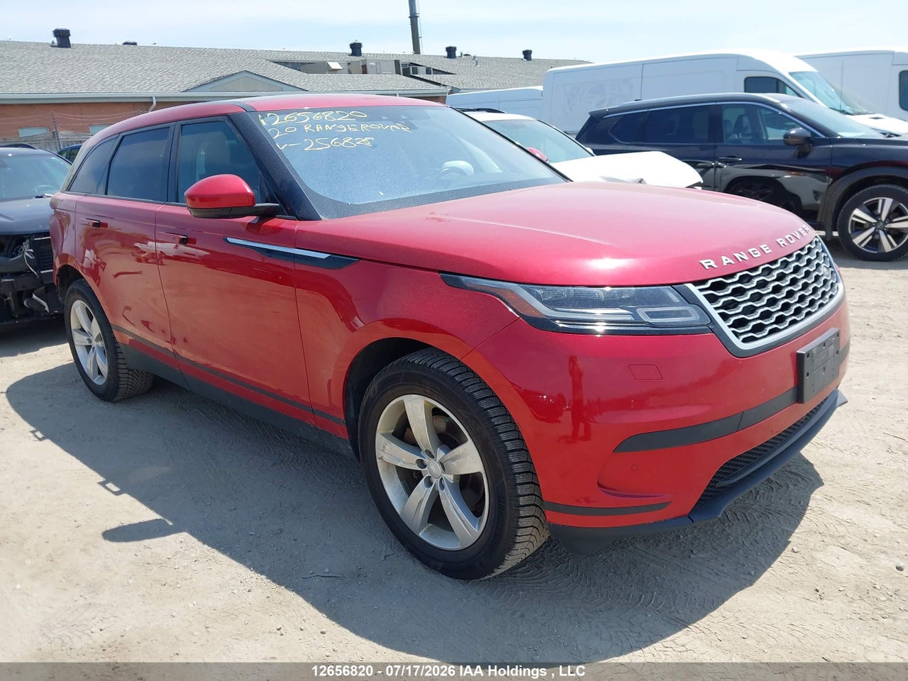 SALYB2EX8LA256828 · 2020 LAND ROVER RANGE ROVER VELAR P250 S