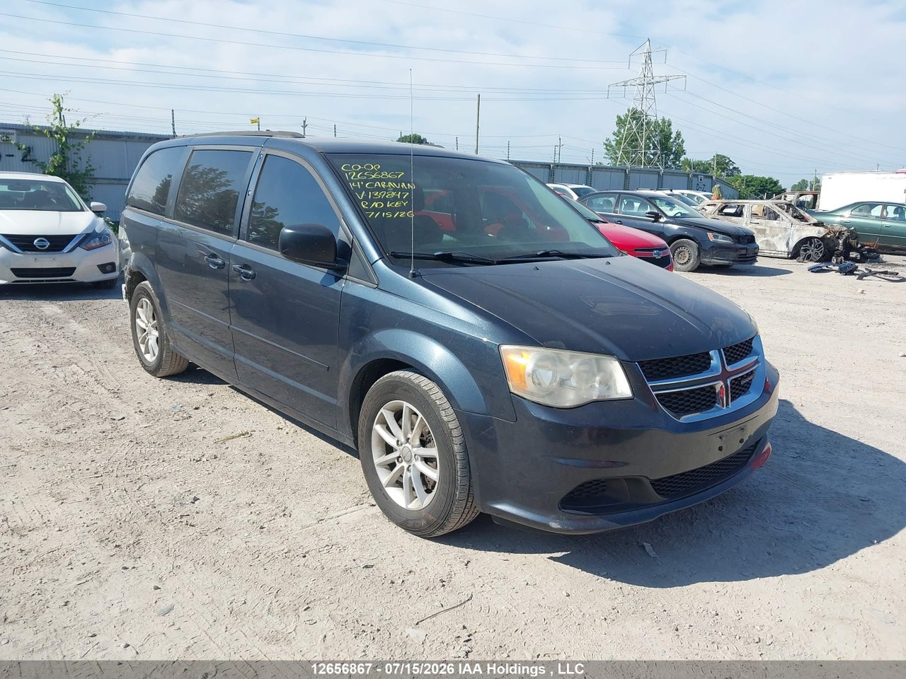 2C4RDGBG0ER139847 · 2014 DODGE GRAND CARAVAN SE