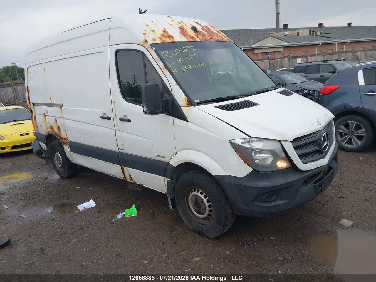 WD3BE7DC6FP110357 · 2015 MERCEDES BENZ SPRINTER 2500