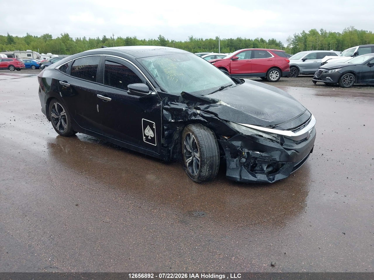 2HGFC1F90GH108607 · 2016 HONDA Civic touring