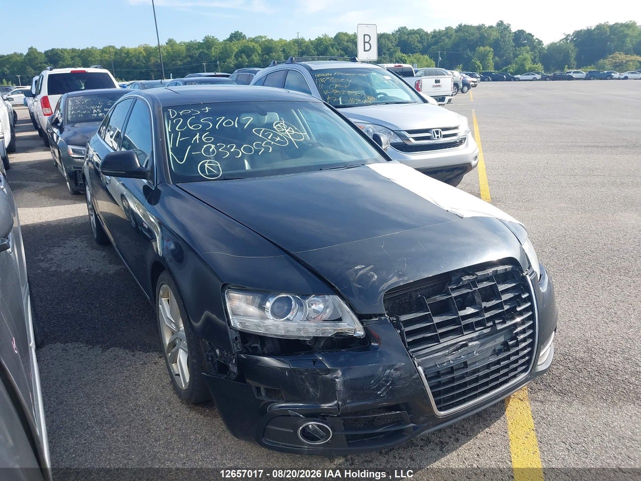 WAUBGCFBXBN033055 · 2011 AUDI A6 PREMIUM