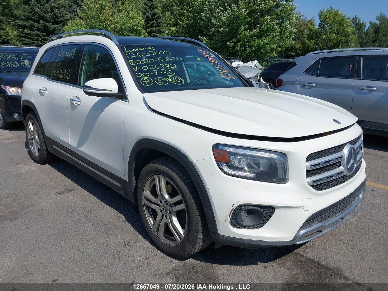 W1N4M4HB4LW026372 · 2020 MERCEDES BENZ GLB 250 4MATIC