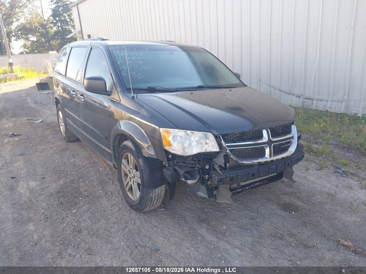 2C4RDGBG3CR103745 · 2012 DODGE GRAND CARAVAN SE
